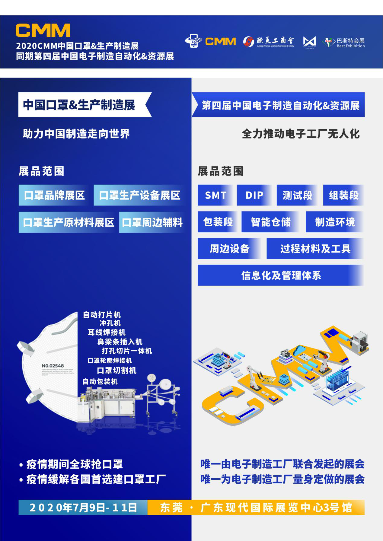 2020 CMM中国口罩&生产制造展，让世界选择中国制造