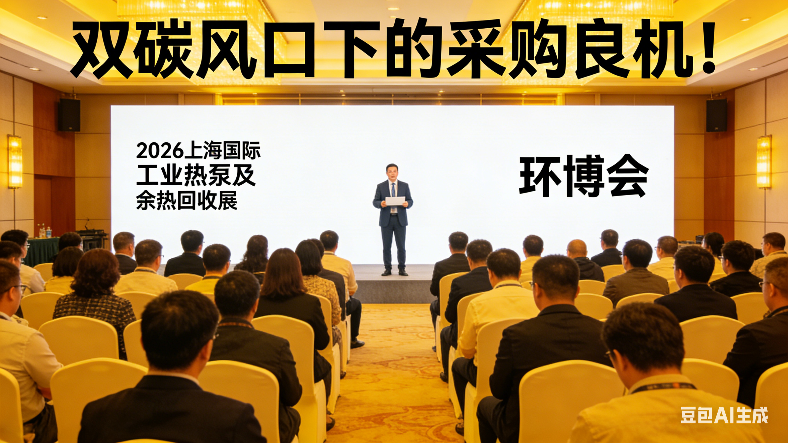 双碳风口下的采购良机！2026上海国际工业热泵及余热回收展与环博会同期盛大开幕